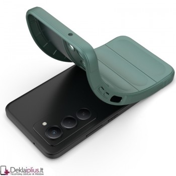 Magic Shield guminis dėklas su kameros apsauga - žalias (Xiaomi Redmi 15 4G) Magic Shield guminis dėklas su kameros apsauga - žalias (Xiaomi Redmi 15 4G)